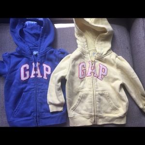 Pair of hoodies